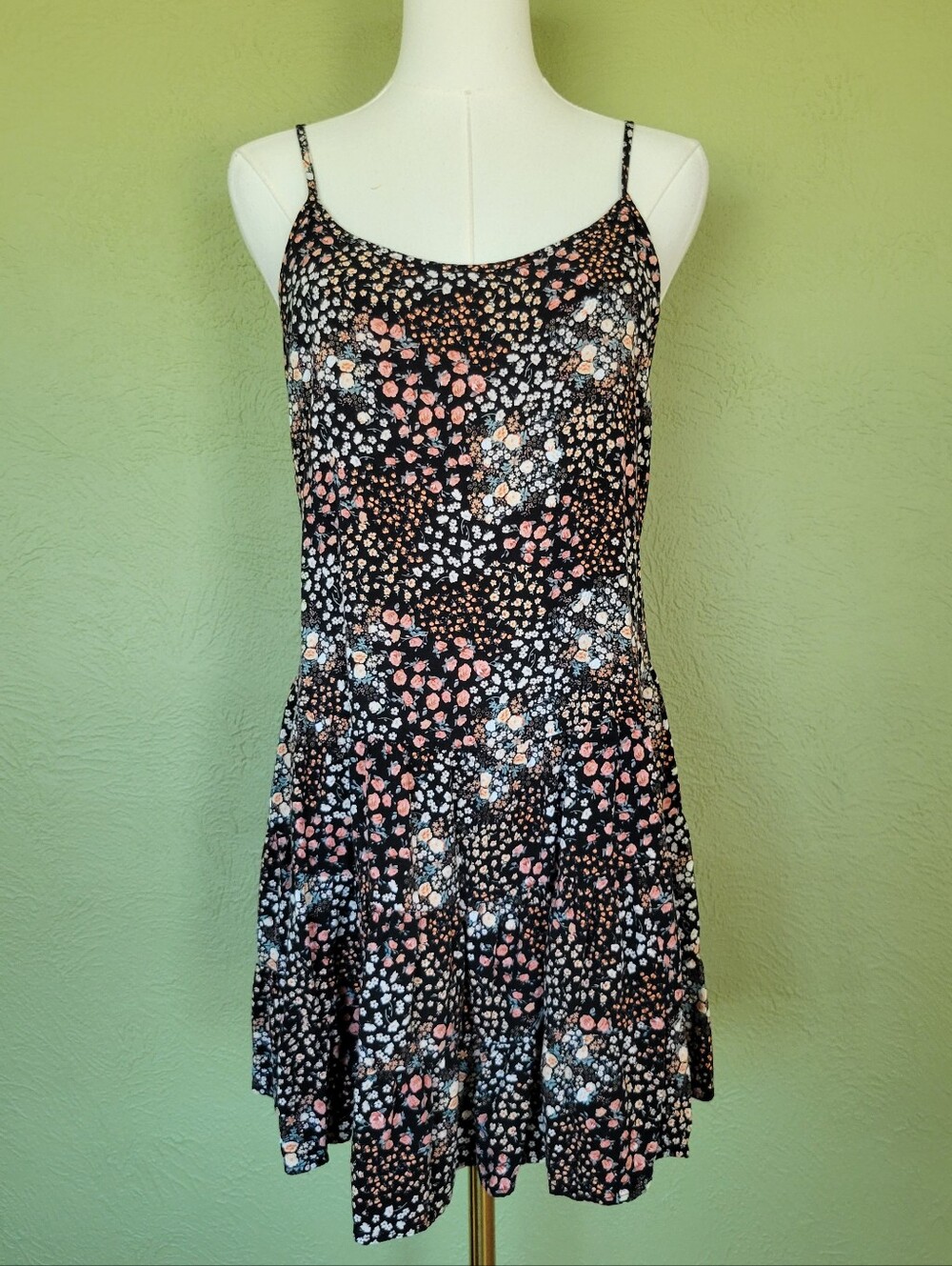 Wild Fable | Mixed Floral Print Ruffled Summer Dress